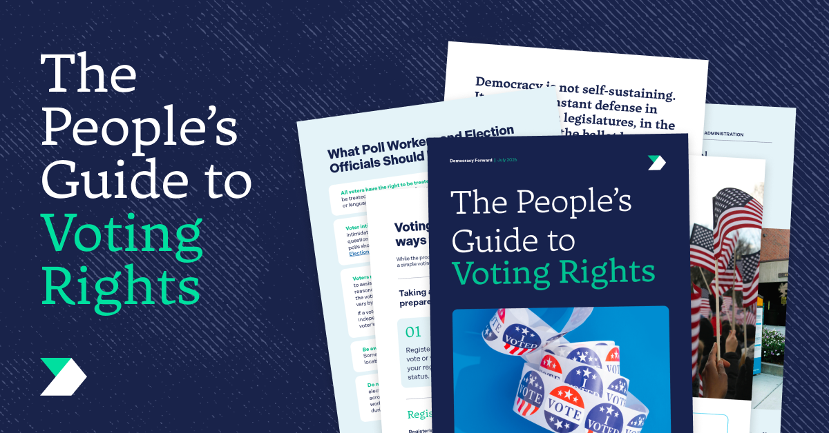 The People’s Guide to Voting Rights